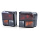 Lighting Taillights Black Smoke pair for VW T4 Bus Transporter Caravelle 90-03 | races-shop.com