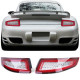 Lighting RACES LED tail lights (LED Bar) for Porsche 911 997 Coupe Cabrio 04-08, red-clear | races-shop.com