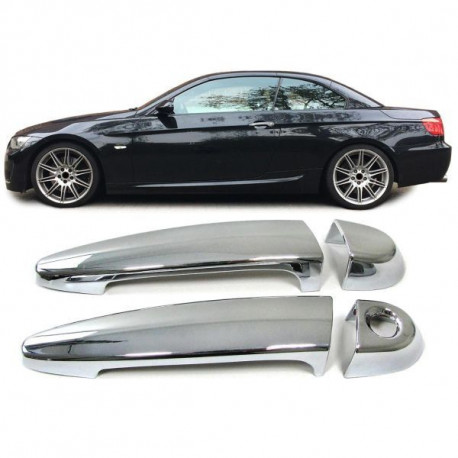 Body kit and visual accessories Door handles bezels cover chrome suitable for BMW E92 E93 1ER E81 E82 E88 | races-shop.com