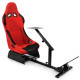 SIM Racing Sim Rig Set 8 with Seat + Carpet Racing Simulation for Playstation Xbox PC | races-shop.com