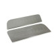 Body kit and visual accessories Stainless steel sill protection Exclusive for VW Crafter 2E from 06 | races-shop.com