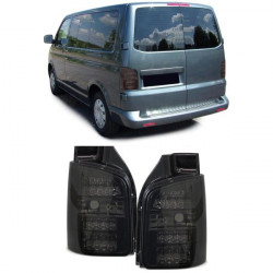 RACES LED tail lights for VW Bus T5 03-09, black-smoke, clear