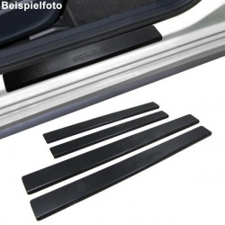 Stainless steel sill trims Exclusive black for Honda Civic VIII 4Door 05-12