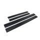 Body kit and visual accessories Stainless steel door sill trim Exclusive black for Renault Megane 2 5Door 04-10 | races-shop.com