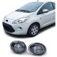 Lighting Side indicators Black Smoke pair for Fiat 500 from 07 Ford Ka Lancia Maserati | races-shop.com
