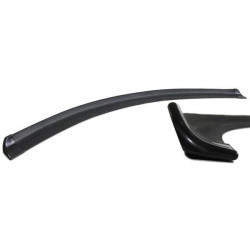 Rear spoiler lip strip to stick universal flexible 1.45mx2cm Black