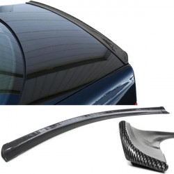 Rear spoiler lip strip flexible universal for gluing carbon look
