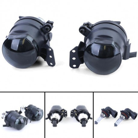 Lighting Projector Fog Light Black Smoke suitable for BMW 3 Series E90 E91 05-12 | races-shop.com