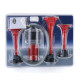 Car horns Hella triad fanfare horn signal horn car passenger car 12 volt 118dB 780-860Hz | races-shop.com