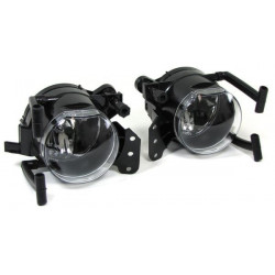 Clear glass fog light set suitable for BMW 3ER E46 Coupe Convertible 03-06