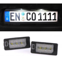 LED license plate light high power white 6000K for Audi A6 S6 type C7
