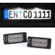 Lighting LED license plate light high power 6000K suitable for BMW 3 series F30 F31 F34 | races-shop.com