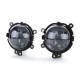 Lighting Clear glass fog light daytime running light black for Mini Cooper F54 F55 F56 F57 | races-shop.com
