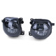Lighting RACES fog light for BMW 5 Series F10 F11 GT F07, black-smoke, clear | races-shop.com