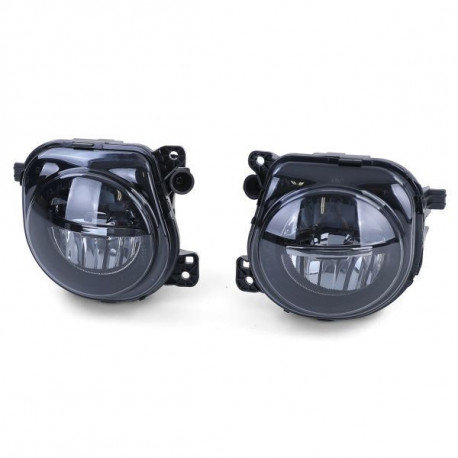 Lighting RACES fog light for BMW 5 Series F10 F11 GT F07, black-smoke, clear | races-shop.com