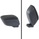 Dashboards and Armrests Armrest center armrest foldable with storage compartment gray for Opel Astra H 04-10 | races-shop.com