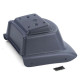 Dashboards and Armrests Armrest center armrest foldable with storage compartment gray for Opel Astra H 04-10 | races-shop.com