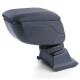 Dashboards and Armrests Armrest center armrest foldable with storage compartment black for VW Polo 6R 6C 09-17 | races-shop.com