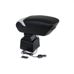 Premium center armrest armrest with storage compartment + 2 USB for Ford Focus III ab12
