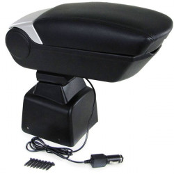 Center console armrest Exclusive with storage compartment and 2x USB for Dacia Logan 04-12