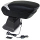 Dashboards and Armrests Exclusive center armrest armrest with storage compartment + 2 USB for VW Polo 6R 6C from 09 | races-shop.com