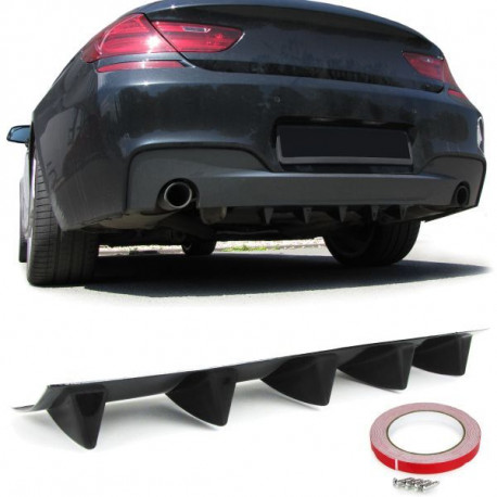 Body kit and visual accessories RACES universal rear diffuser 5 fins | races-shop.com