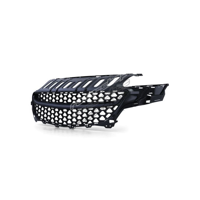 For Opel Corsa E radiator grille sports grill grid front grill without  emblem bl