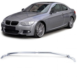 Alloy strut brace front polished suitable for BMW 3 series E90 E91 E92 from 05 E93 from 07
