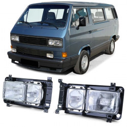 Corner headlights rectangle double headlights right left for VW T3 79-92