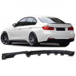 Rear diffuser performance double pipe left fits BMW 3ER F30