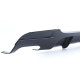 Body kit and visual accessories Rear diffuser insert performance look double pipe left suitable for BMW E90 | races-shop.com