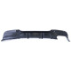 Body kit and visual accessories Rear diffuser insert performance look double pipe left suitable for BMW E90 | races-shop.com
