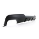 Body kit and visual accessories RACES rear diffuser (Performance) for BMW F10 F11 (exhaust 2+2), black | races-shop.com