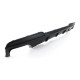 Body kit and visual accessories RACES rear diffuser (Performance) for BMW F10 F11 (exhaust 2+2), black | races-shop.com