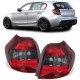 Lighting RACES tail lights for 1 Series BMW E81 E87 04-07, red-black, smoke | races-shop.com