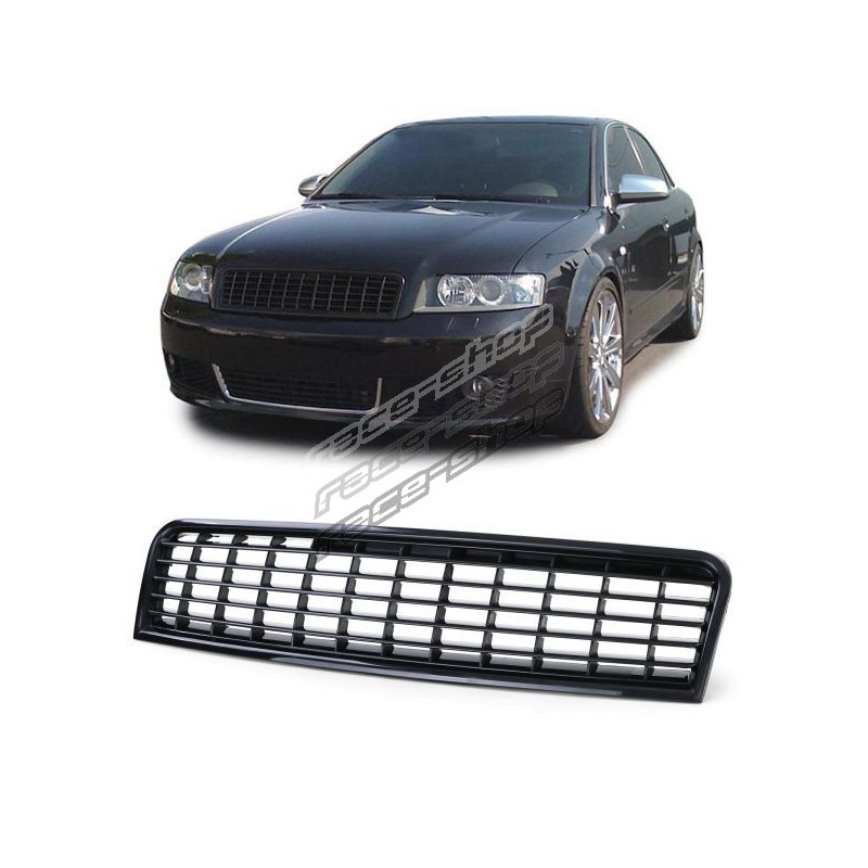 Sport grille grille without emblem black for Audi A4 B6 8E 00-04