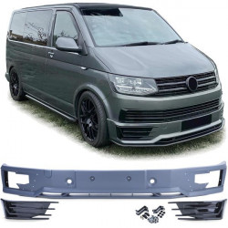 RACES front splitter for VW T6 Multivan Transporter from 15