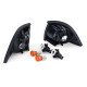 Lighting Clear glass turn signal black fits BMW 3 Series E36 Coupe Convertible 90-99 | races-shop.com