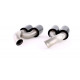 UNIVERSAL TIP Double tailpipes GTS Optics Black for Porsche Cayenne 92A Facelift 14-17 | races-shop.com
