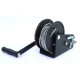 Ratchet Tie-Downs Professional winch hand winch with wire rope 1500 kg 10 meters black | races-shop.com