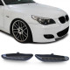 Lighting LED Side Indicators Black Smoke pair suitable for BMW 5 Series E60 E61 X1 E84 X3 E83 | races-shop.com
