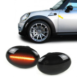 RACES LED side indicators (LED Bar) for Mini R55 R55N R56 R56N R57 R57N R58 R59, black