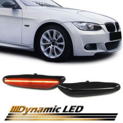 RACES LED side indicators (SEQ) for BMW E81 E87 E90 E92 E93 X1 E84, black