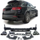 Body kit and visual accessories RACES rear diffuser (Sport) for Mercedes GLC X253, black | races-shop.com