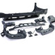 Body kit and visual accessories RACES rear diffuser (Sport) for Mercedes GLC X253, black | races-shop.com