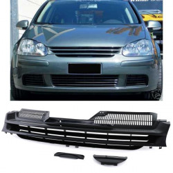 Sport grille without emblem Black fits VW Golf 5 03-09 not GTI