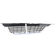 Body kit and visual accessories Radiator grille without emblem black gloss suitable for VW Bus T5 03-09 Transporter | races-shop.com