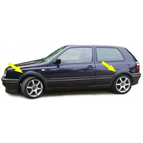 Body kit and visual accessories RACES fender flares for VW Golf 3 91-97 | races-shop.com