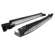 Body kit and visual accessories Aluminum running boards flank protection OE style with ABE for Mercedes ML W164 05-11 | races-shop.com