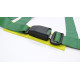 Seatbelts and accessories 3 point sport safety belts RACES 2" (50mm), green | races-shop.com